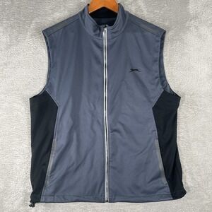 Slazenger Golf Vest XL Men's Sleeveless Full Zip Windbreaker Sportswear